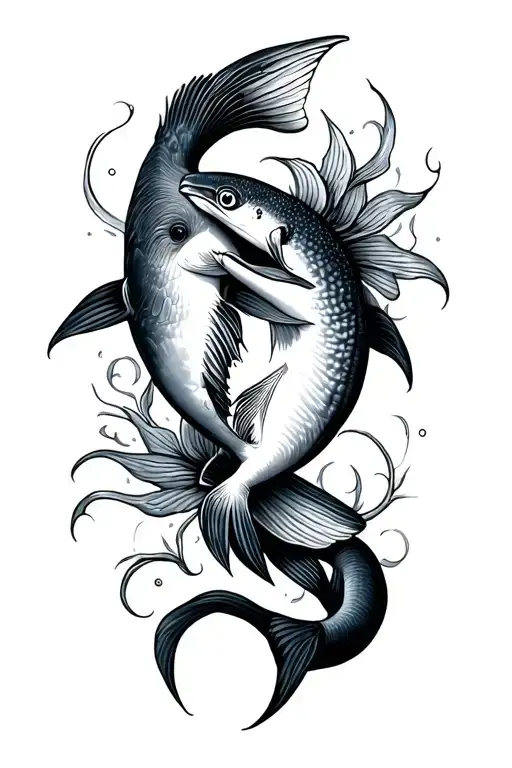 tatoo representing seafares tattoo design idea
