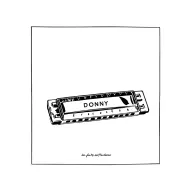 harmonica with the word donny in it tattoo design idea