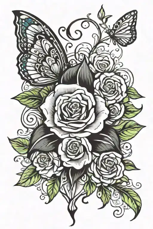 name  Valeria tattoo design idea