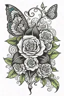 name  Valeria tattoo design idea