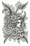 name  Valeria tattoo design idea