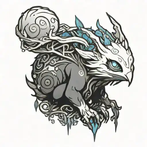 ori and the blind forest tattoo design idea