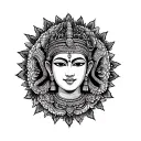 Khmer tattoo design idea