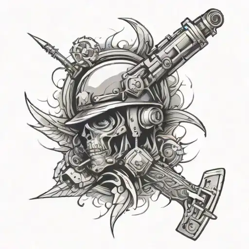 gunner tattoo design idea