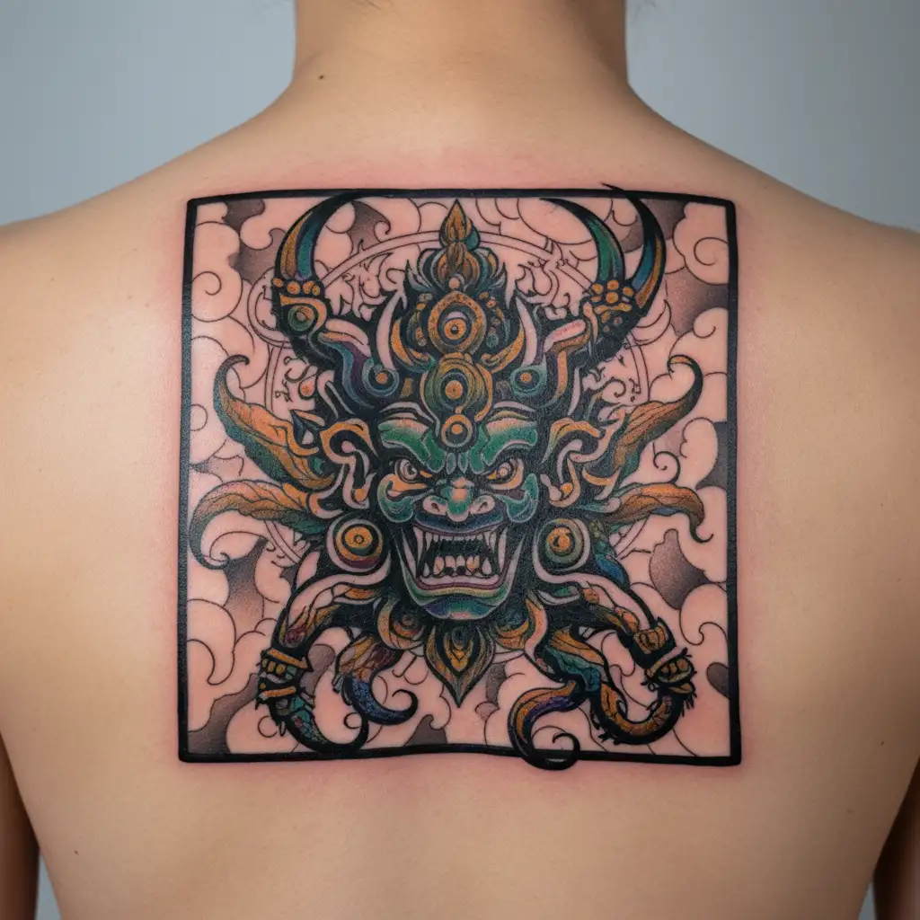 Bhairav symbolic tattoo design tattoo design idea