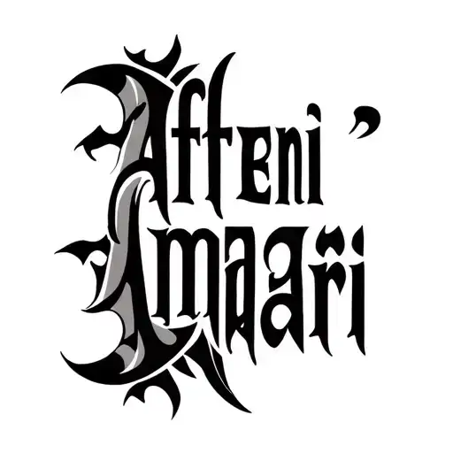 "Afeni Amari" Filipino Tribal tattoo design idea