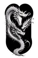 five dragon heads wrap aroundarm sleeve tattoo design idea
