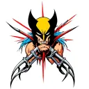 wolverine, mutants, Claws tattoo design idea