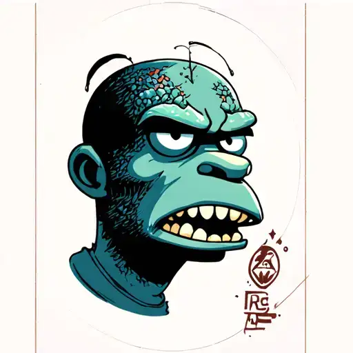 futurama tattoo design idea