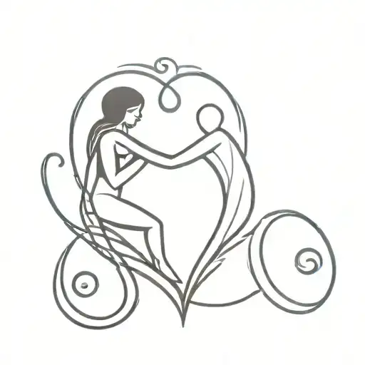 infinite love lokesh and Shobana tattoo design idea