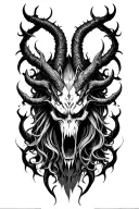 Belial tattoo design idea