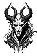 Belial tattoo design idea