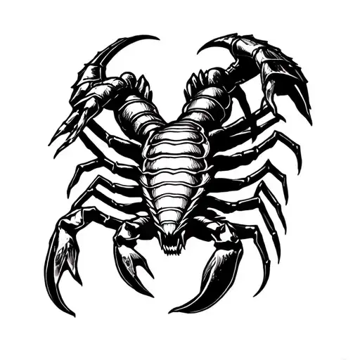 Scorpion Mortal Kombat tattoo design idea