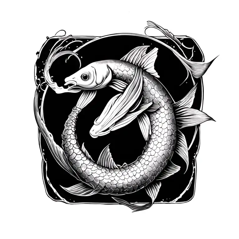 Ichthys tattoo design idea