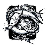 Ichthys tattoo design idea