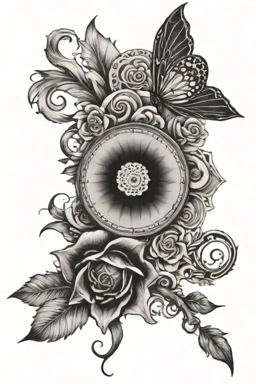 11:11 tattoo design idea