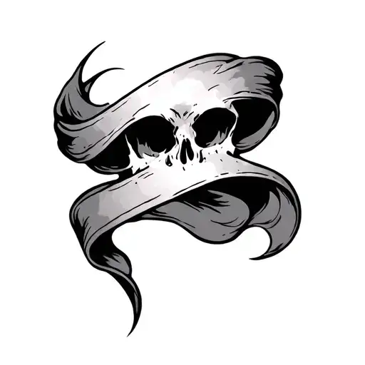 "Spleen and Ideal" Scroll tattoo design idea