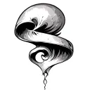 "Spleen and Ideal" Scroll tattoo design idea
