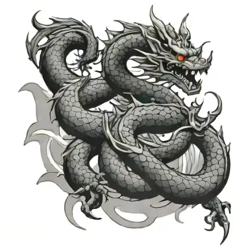 Shenron tattoo design idea