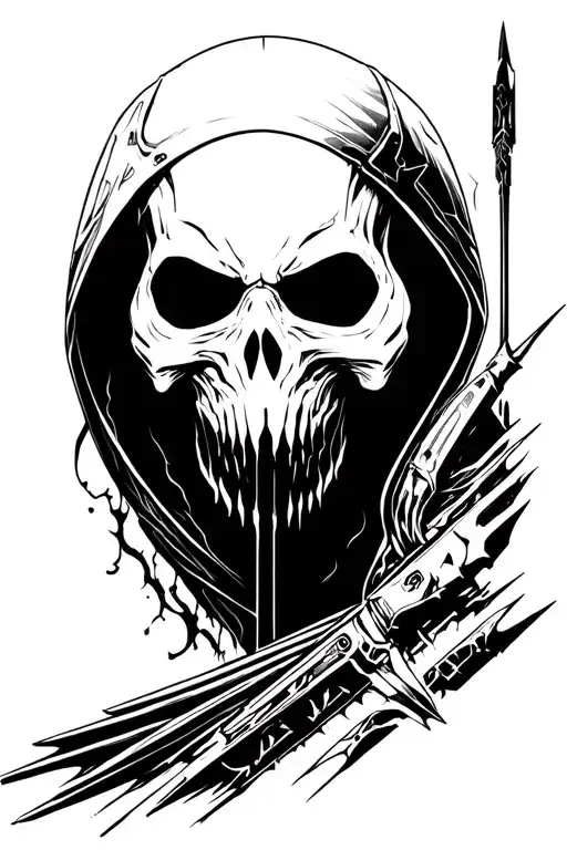 reapers mass effect tattoo tattoo design idea