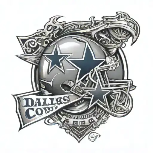 Dallas Cowboys tattoo design idea