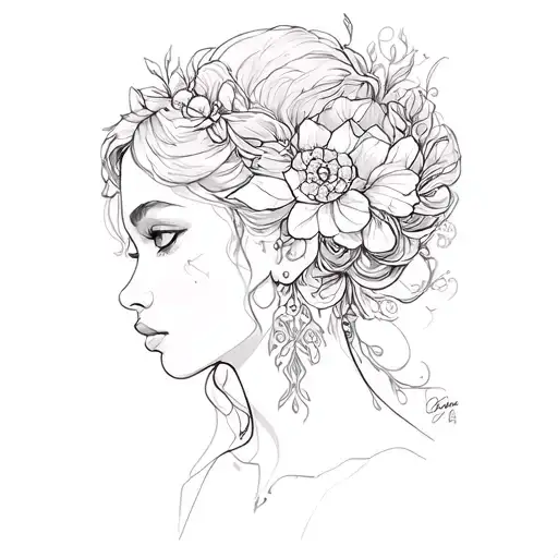 Elizabeth robin 13 incorporated tattoo design idea