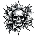 Marker tattoo design idea