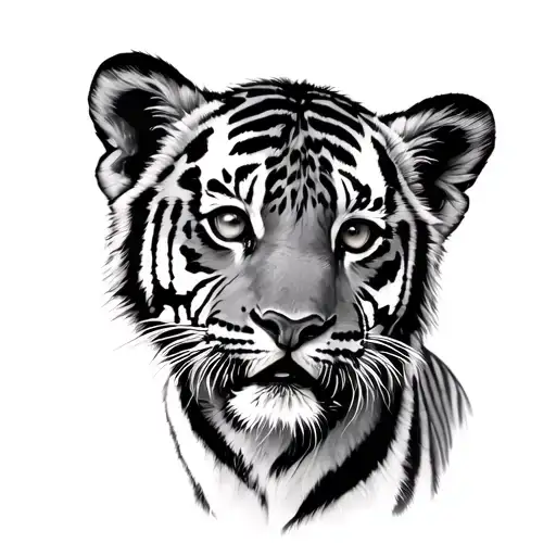 Tiger Cubs tattoo design idea