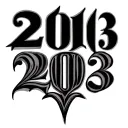 2003 Roman Numerals tattoo design idea