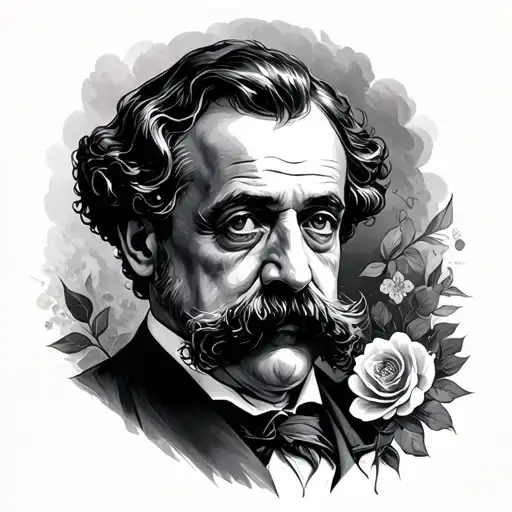 nietzsche philosophy concept tattoo design idea