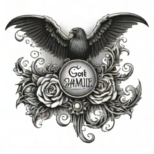 name Samuele, gothic style tattoo featuring tattoo design idea