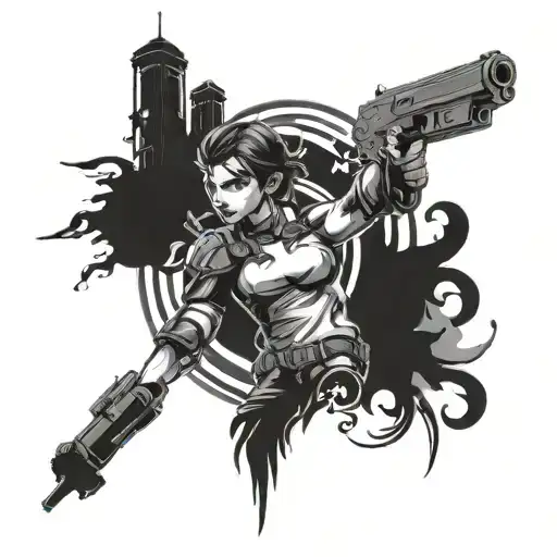 Resident evil revelations tattoo design idea