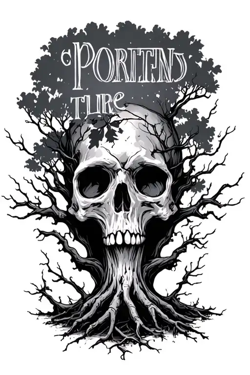 quote about abandoned and a poison tree  tattoo design idea