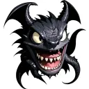 Toothless tattoo design idea