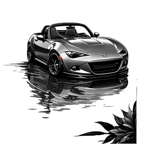miata tattoo design idea