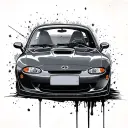 miata tattoo design idea
