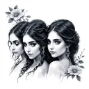 Three Sisters tattoo design idea