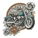 Harley Davidson logo maryland tattoo design idea