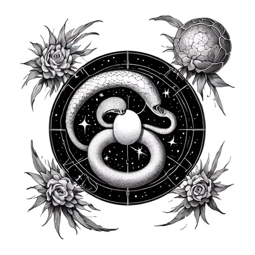 Ophiuchus tattoo design idea