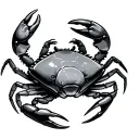 Crab Cancer tattoo design idea