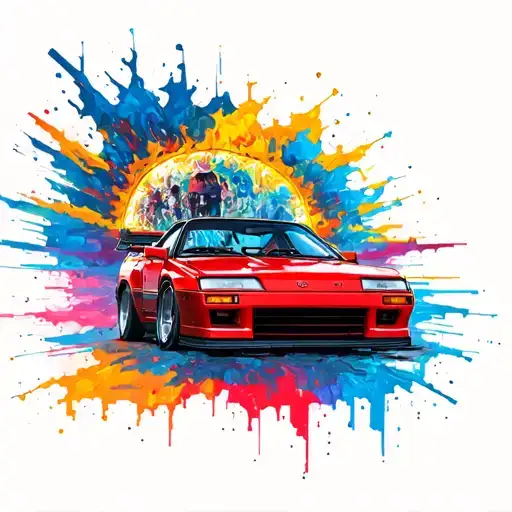 initial d Toyota ae86 redsun mazda rx7 manga panel, Rubik's cube, and Tokyo ghoul tattoo design idea