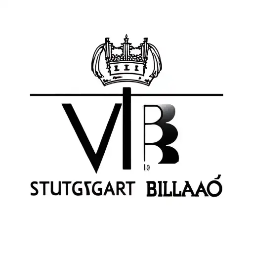 stuttgart vfb logo and Bilbao logo combined tattoo design idea