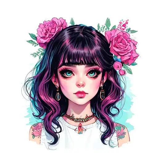 Melanie martinez tattoo design idea
