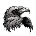 Albanian Eagle tattoo design idea