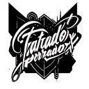 create a fine line tattoo with the writing paradox that is minimalist tattoo design idea