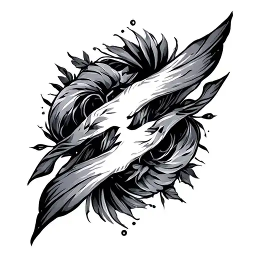 Positive Energy tattoo design idea