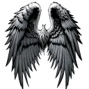 Fourth Wing tattoo design idea