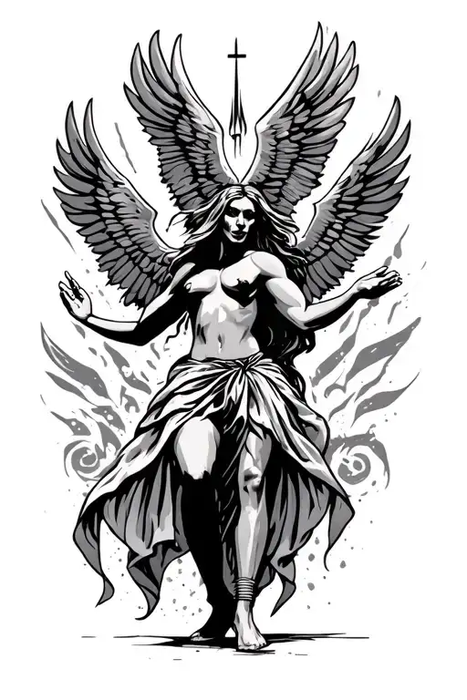 nova israel we will dance again i will never tattoo design idea