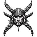 Viking braid's tattoo design idea