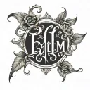 Write the name Eylem in Gothic letters on the outside of your arm like a professional tattoo artist would do. tattoo design idea